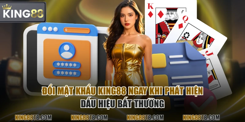 Đổi mật khẩu KING88 ngay khi phát hiện dấu hiệu bất thường